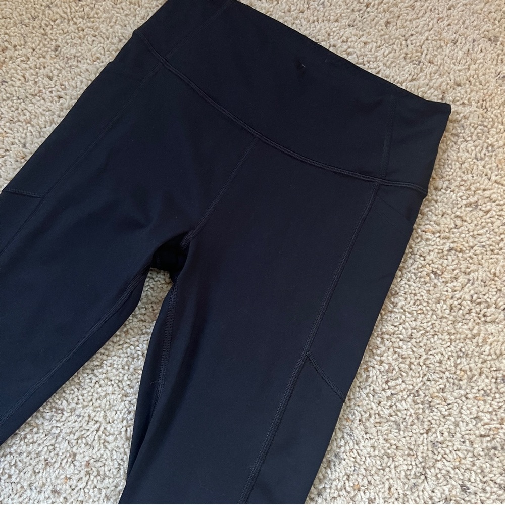 Victorias Secret Small Black On Point Crossfit Yoga Workout Active Leggings - Picture 2 of 9